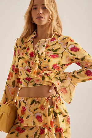 Wild Lovers Floral Wrap Top