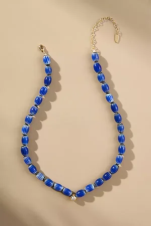 Anthropologie Thick Beaded Necklace