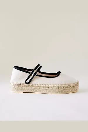 Maeve Mary Jane Espadrille Flats