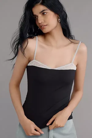 Maeve Twofer Peekaboo Tank Top