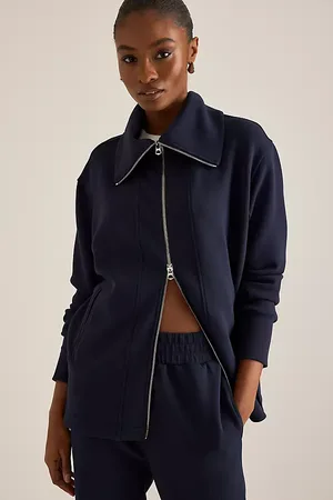 Varley Raleigh Zip-Front Sweatshirt