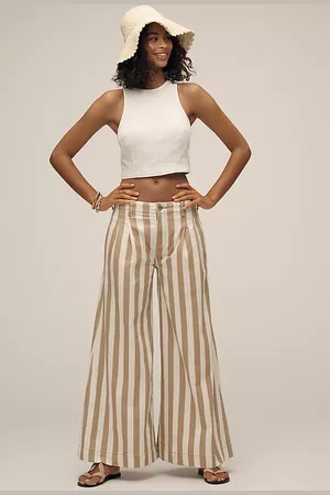 Maeve High-Rise Wide-Leg Jeans