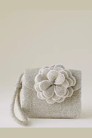 Anthropologie Beaded Wristlet