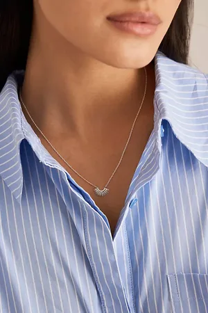 Rachel Jackson Sterling Mini Rising Sun Necklace