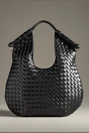 Melie Bianco Tracy Woven Tote