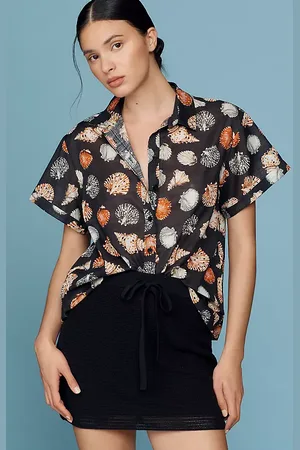 Maeve The Henrietta Buttondown Surf Shirt by