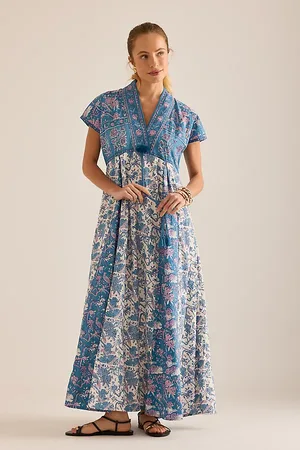 Dilli Grey Riti Panelled Maxi Dress