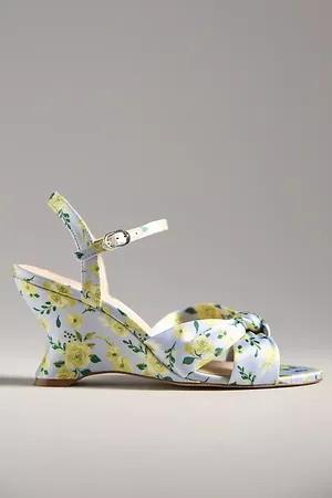 Maeve Knotted Sculptural Wedge Sandals
