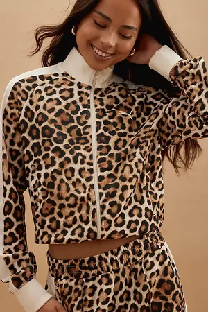 PUMA T7 Leopard Short Track Jacket