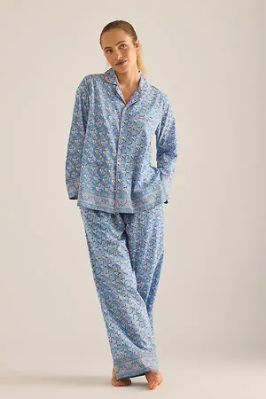 Dilli Grey Mogra Long Pyjama Set
