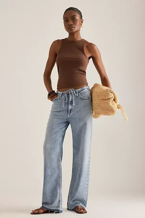 RAG&BONE Featherweight Wide-Leg Jeans