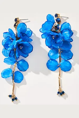 Anthropologie Blossom Drop Earrings