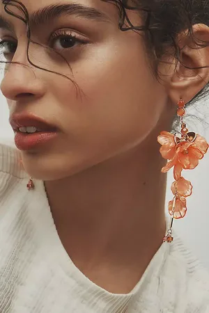 Anthropologie Blossom Drop Earrings