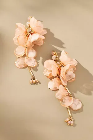 Anthropologie Blossom Drop Earrings