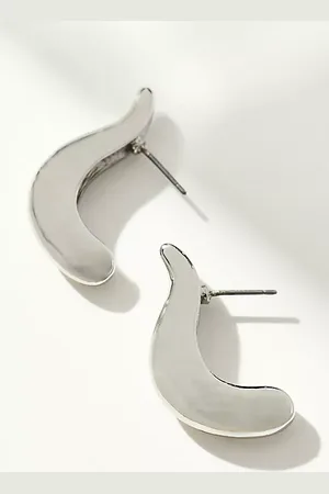 Anthropologie Wavy Post Earrings