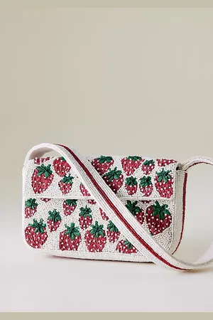 Anthropologie The Fiona Beaded Bag: Food & Drink Edition