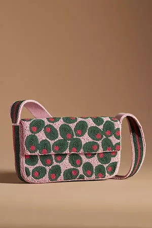 Anthropologie The Fiona Beaded Bag: Food & Drink Edition
