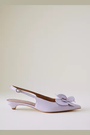 Vicenza Floral Slingback Heels