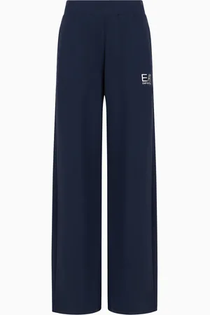 Graphic Series wide trousers in ASV organic cotton