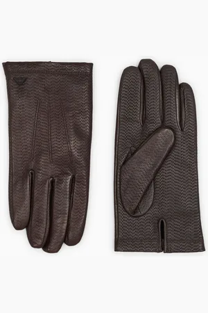 Emporio Armani Nappa lambskin touchscreen gloves