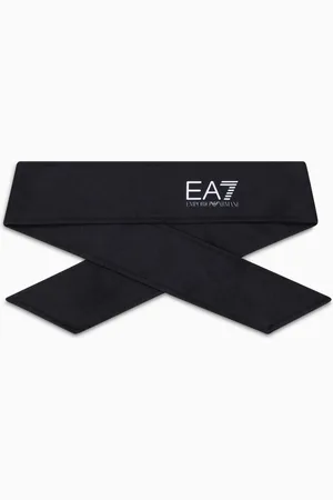 EA7 Tennis Pro cotton-blend headband