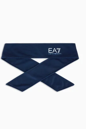 EA7 Tennis Pro cotton-blend headband