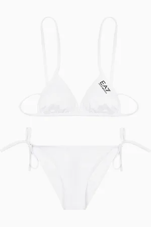 EA7 Triangle bikini with logo