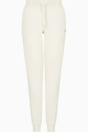 EA7 Core Lady stretch-cotton joggers