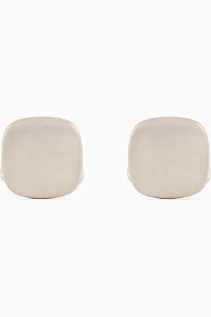 Giorgio Armani Sterling round cufflinks
