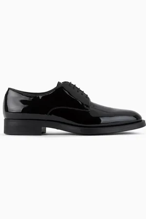 Giorgio Armani Patent-leather Derby shoes