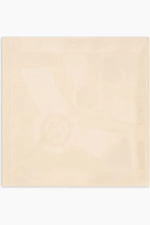 Giorgio Armani Silk stole with jacquard logo