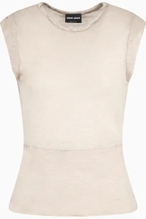Giorgio Armani Cashmere jersey top