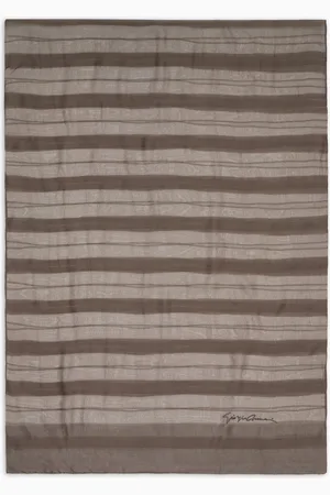 Giorgio Armani Jacquard wool and silk stole