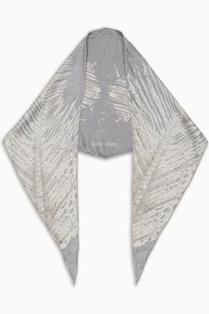 Giorgio Armani Printed silk scarf