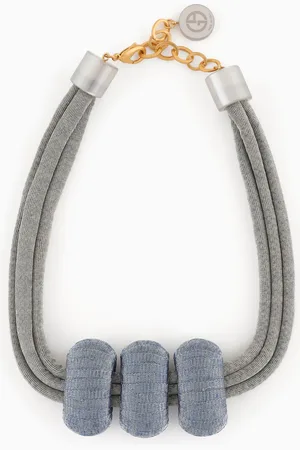 Giorgio Armani Choker necklace in viscose tube