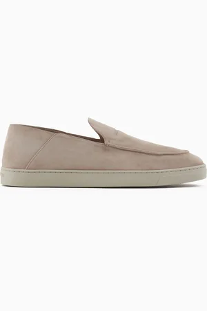 Giorgio Armani Suede slip-ons