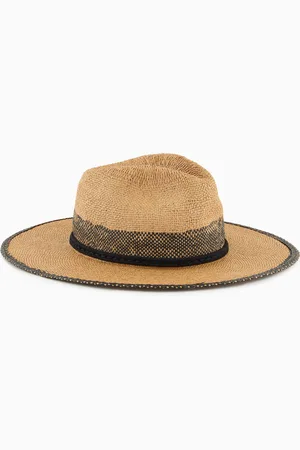 Giorgio Armani Two-toned, woven hat