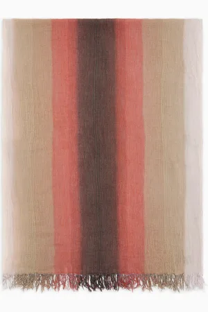 Giorgio Armani Viscose and silk jacquard stole