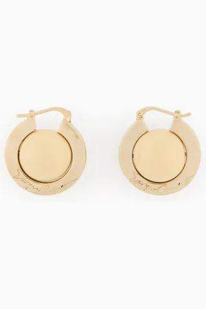 Giorgio Armani Metal earrings with resin spheres