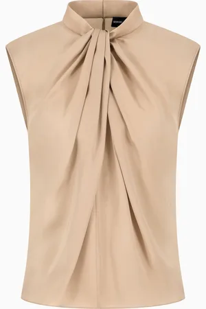 Giorgio Armani Blouse in washed silk double georgette