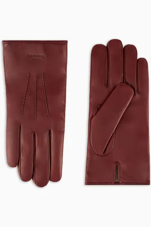 Giorgio Armani Nappa-leather gloves