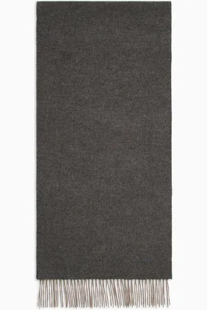Giorgio Armani Cashmere scarf with embroidered logo