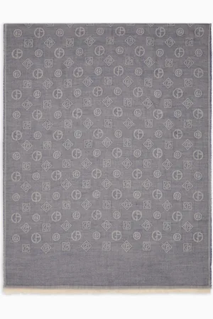 Giorgio Armani Jacquard cashmere stole