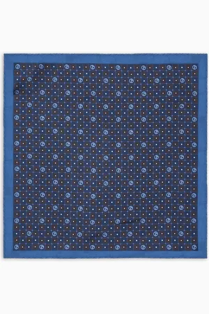 Giorgio Armani Printed silk pocket square