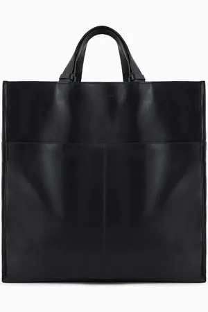 Giorgio Armani Nappa-leather shopper bag