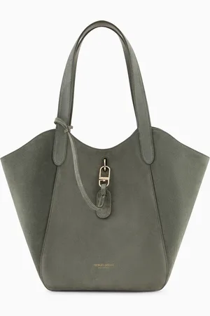 Giorgio Armani Medium suede handbag
