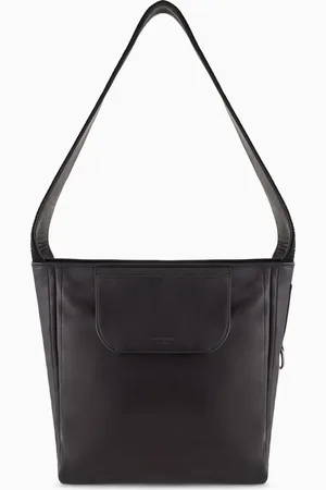 Giorgio Armani Medium nappa-leather strap