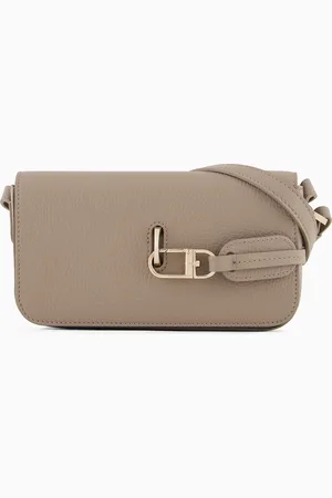 Giorgio Armani Pebbled leather mini shoulder bag