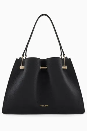 Giorgio Armani Small suede shopper bag