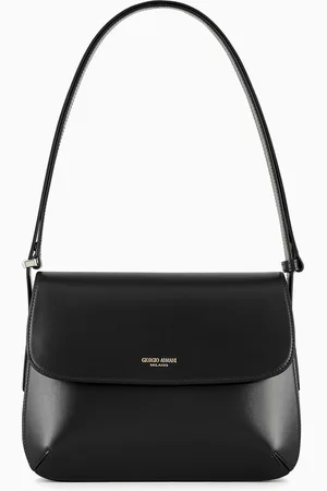 Giorgio Armani Medium la Prima bag in palmellato leather